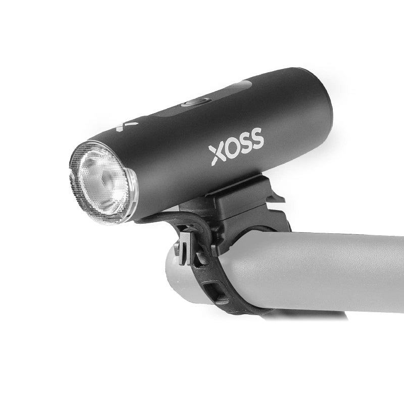 XOSS XL-800 Bike Headlight, 800 Lumens USB-C Rechargeable Bicycle Lights for Night Riding, Waterproof LED Road Bike Light with 5 Modes, Front Light Easy to Install - Image 1