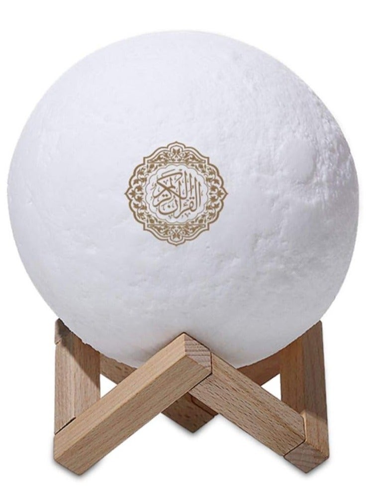 ELTRAZONE 3D Quran Moon Speaker with Bluetooth & Remote Control – Portable Night Light - Image 1