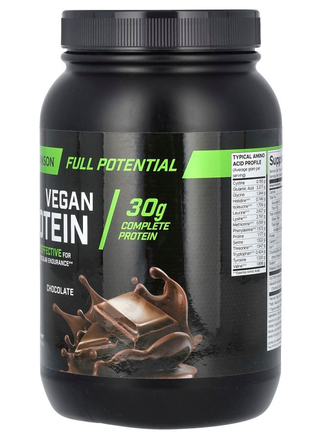 SWANSON Vegan Protein Chocolate 3.3 lbs (1500 g) - Image 2