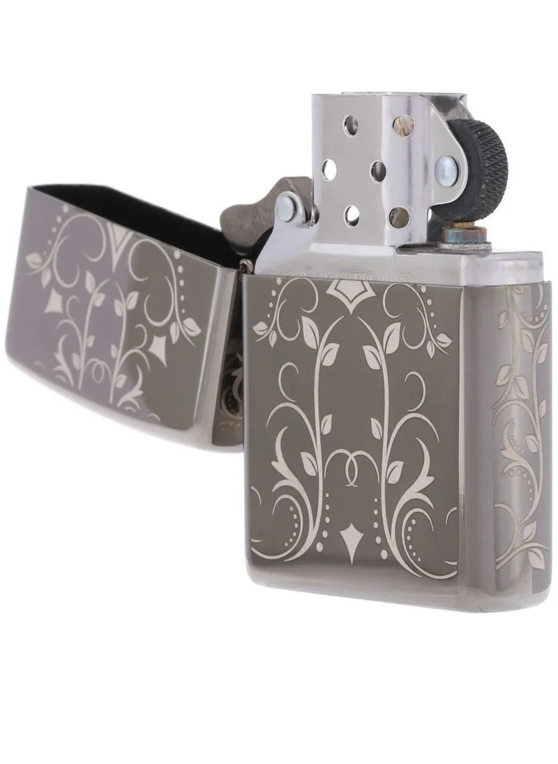 Zippo Zippo Filigree Pattern Windproof Lighter 28833-150 (Black)  - Image 2