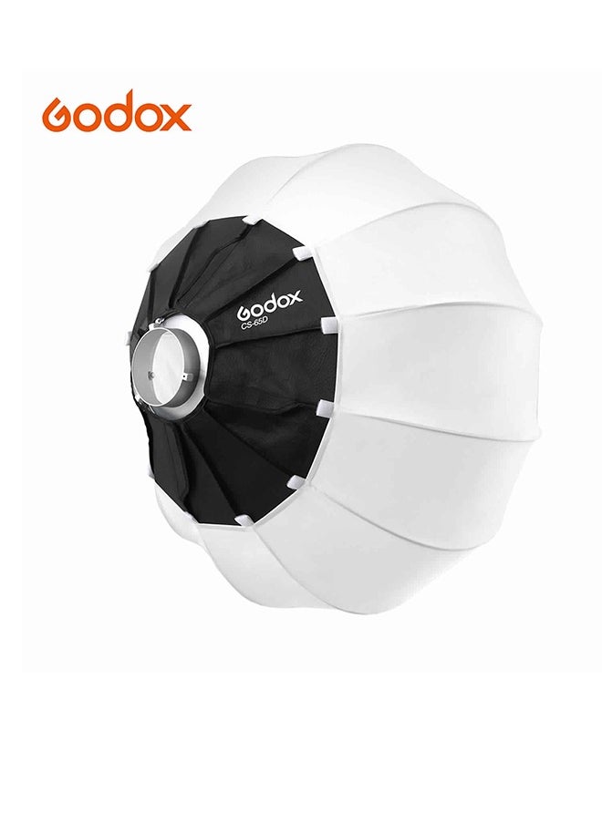 Godox - Godox CS-65D 65cm Diameter Collapsible Lantern Softbox Photography Soft Box with Bowens Mount Quick-Install for Video Recording Live Streaming Film Making - Image 1