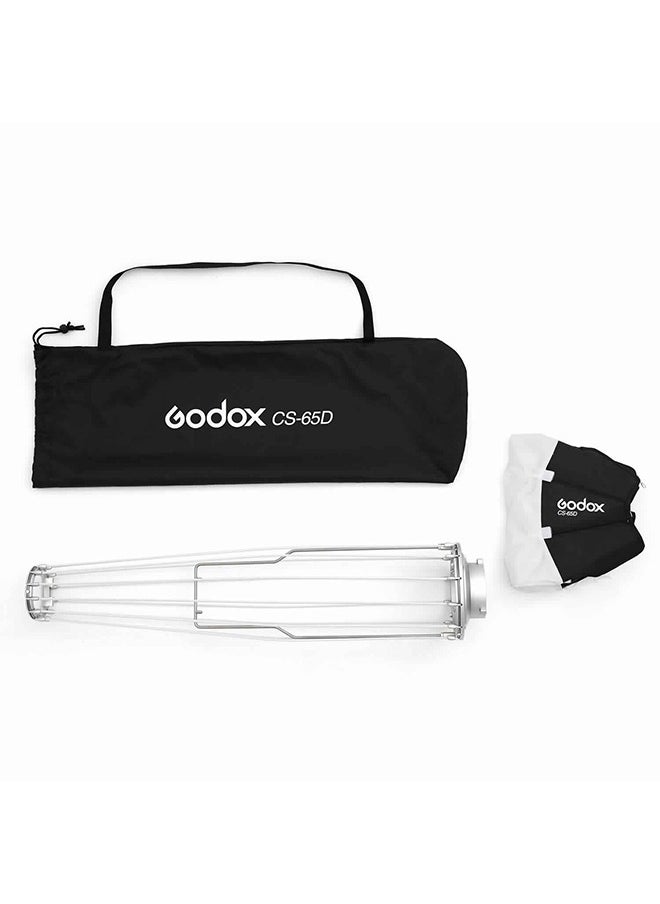 Godox - Godox CS-65D 65cm Diameter Collapsible Lantern Softbox Photography Soft Box with Bowens Mount Quick-Install for Video Recording Live Streaming Film Making - Image 1