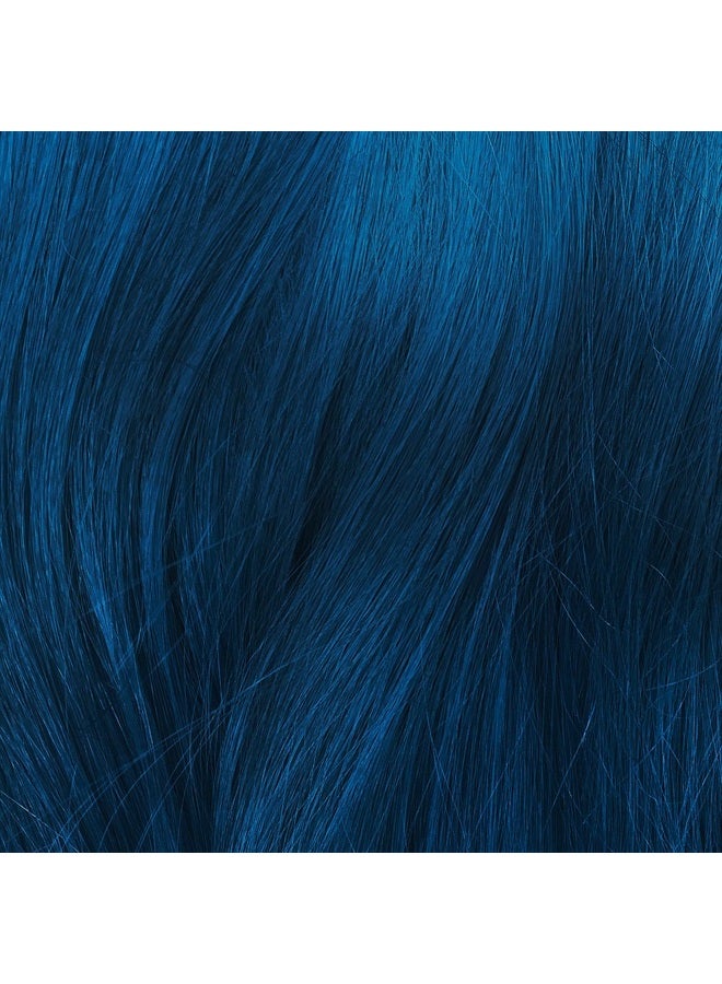 Lime Crime Unicorn Hair Dye Full Coverage, Blue Smoke (Steel Blue) - Vegan and Cruelty Free Semi-Permanent Hair Color Conditions & Moisturizes - Temporary Blue Hair Dye With Sugary Citrus Vanilla Scen - Image 4