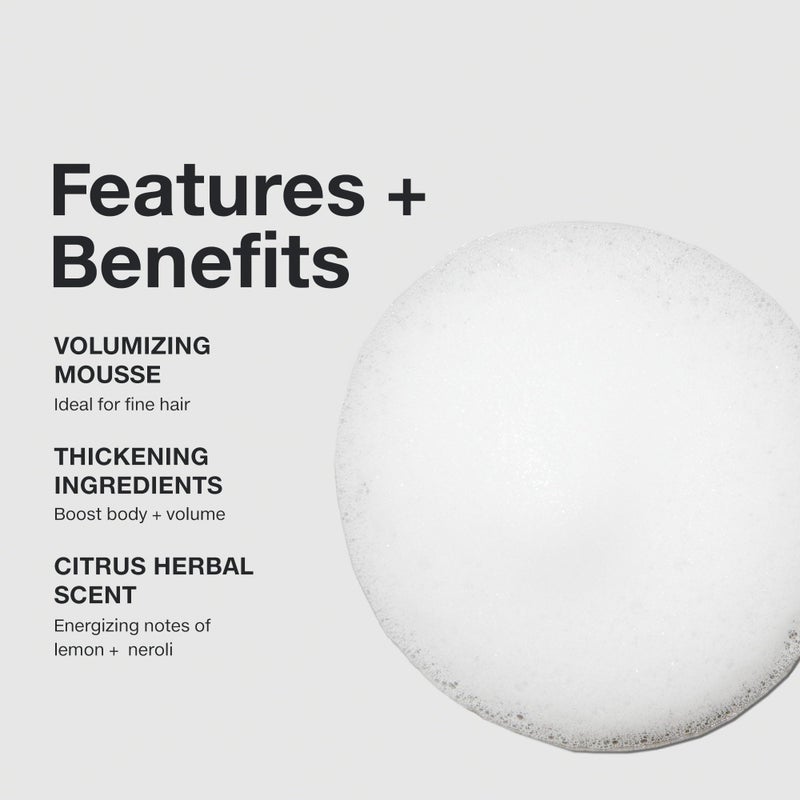 Paul Mitchell Extra-Body Sculpting Foam, Adds Fullness, Touchable Finish, For Fine Hair, 6.7 oz - Image 3