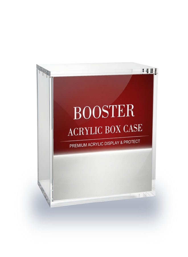 علبة عرض TOZCOZUS Booster Box مزودة بحماية من الأشعة فوق البنفسجية، علبة عرض أكريليك بسماكة 5 مم، غطاء مغناطيسي فائق لحماية علب Booster Box. - Image 1