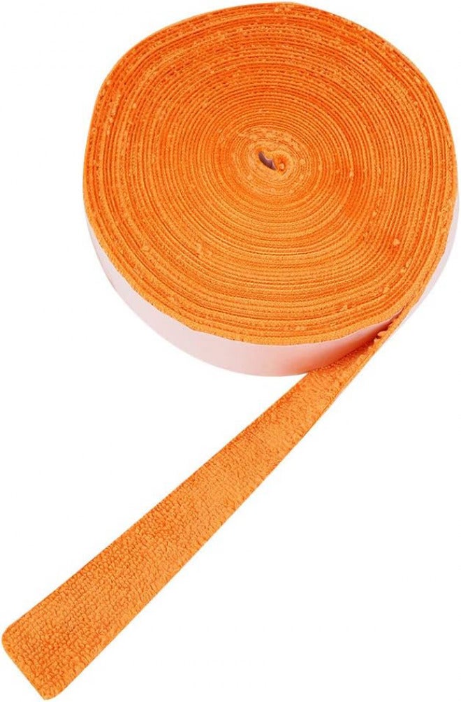 Dioche 10M Racket Grip Tape for Sweat Absorption, Antiskid Polyester Fiber, Breathable Soft Hand Feeling, White Tennis Bat Sweatband Wraps, Applicable for Badminton, Tennis, Squash - Image 3