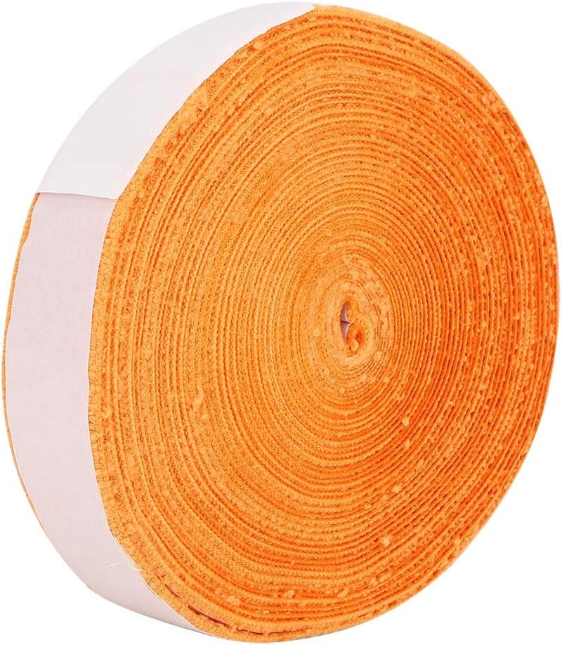 Dioche 10M Racket Grip Tape for Sweat Absorption, Antiskid Polyester Fiber, Breathable Soft Hand Feeling, White Tennis Bat Sweatband Wraps, Applicable for Badminton, Tennis, Squash - Image 2