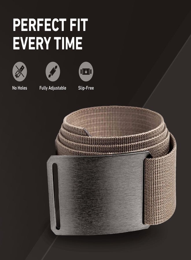 GRIP6 Belt for Men - Adjustable, Durable, Nylon Belt for Casual, Tactical, Hiking, and EDC - Ideal Mens Belts for Jeans, Golf, and Concealed Carry - Image 3