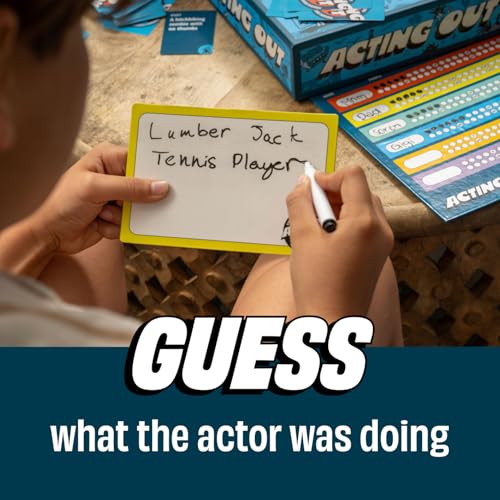 DSS Games Acting Out Fun Charades Guessing Card Game for Kids Tweens Adults 200 Hilarious Card Prompts Perfect for Family Game Night Vacation Quality Time Ages 12 and Up - Image 5