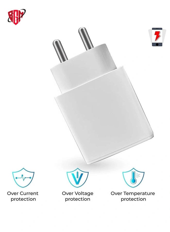 BGM - Fast Charger for All Vivo Mobile Y21L Y51L V7 Y6 VIVO V11 PRO V11 PRO Vivo V5 Vivo V15 Pro, V7 Plus, Y81, Y93, Z1 Pro, S1, U10, V15 Pro, Y15 2019, V15, Y17, Y12, Y90, V11 Pro, Y91, Y91i, V9, Y91, Y95 - Image 1