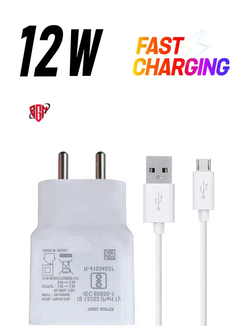 BGM - Fast Charger for All Vivo Mobile Y21L Y51L V7 Y6 VIVO V11 PRO V11 PRO Vivo V5 Vivo V15 Pro, V7 Plus, Y81, Y93, Z1 Pro, S1, U10, V15 Pro, Y15 2019, V15, Y17, Y12, Y90, V11 Pro, Y91, Y91i, V9, Y91, Y95 - Image 1
