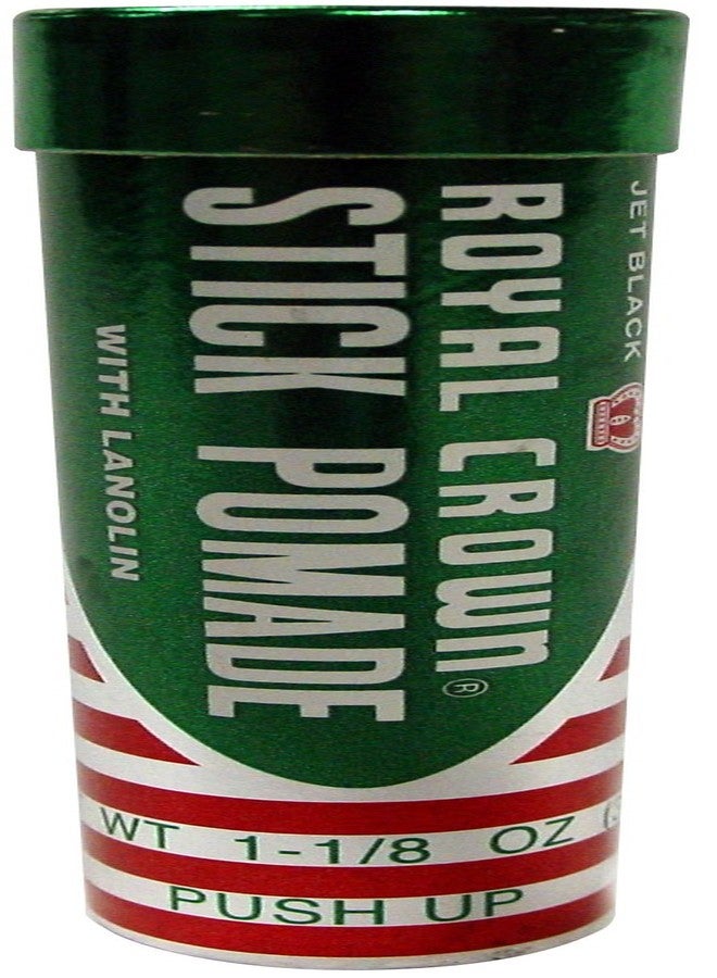 Royal Crown Stock Pomade Jet Black 1.2 oz. (Pack of 2)