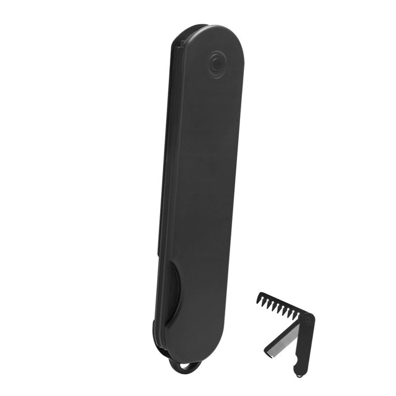 Portable Foldable Beard Comb For Men Compact Styling Tool For Thick Hair - Image 2