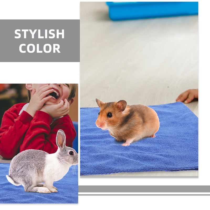 5pcs Blankets Washable Microfiber Bedding Cage Liners Reusable Pet Pee Pad - Image 2