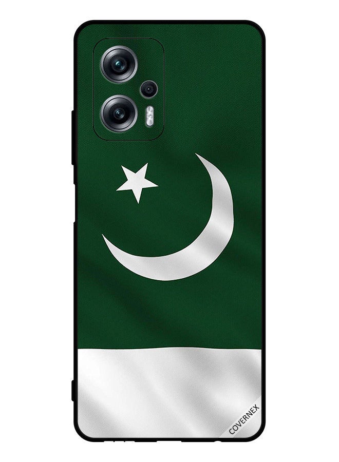 Covernex Protective Case Cover For Xiaomi Poco X4 GT Pakistan Flag Vertical - Image 1
