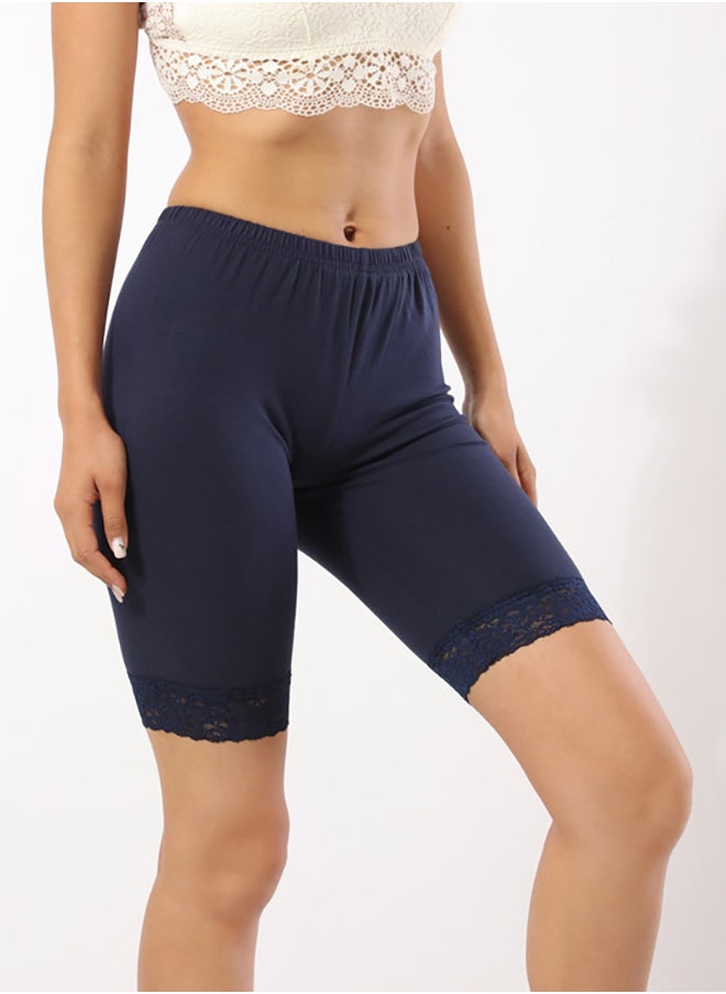 eve CHANTELLE Chantelle's Lacy Biker Shorts  - Image 2
