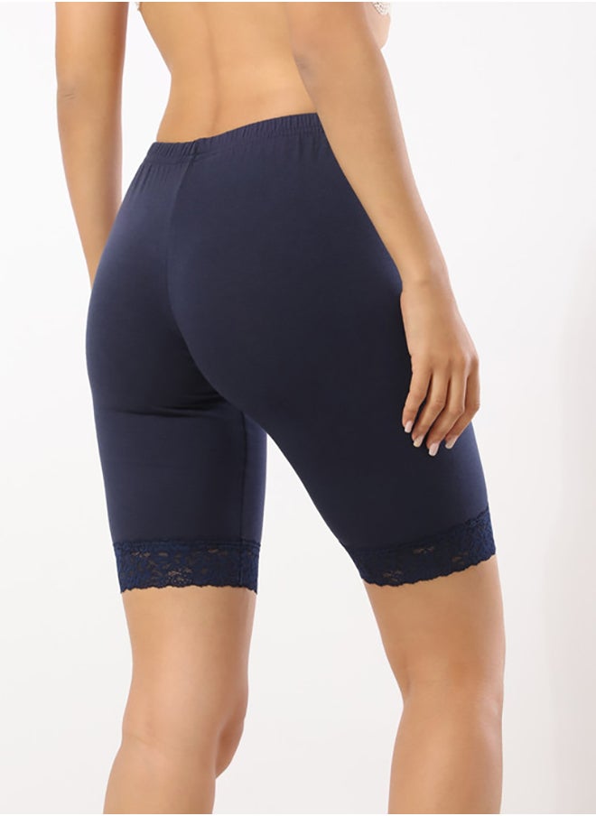 eve CHANTELLE Chantelle's Lacy Biker Shorts  - Image 3