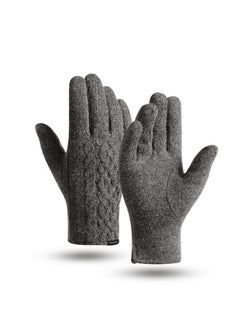 Outdoor Windproof And Waterproof Sports Riding Plush Gloves In Winter