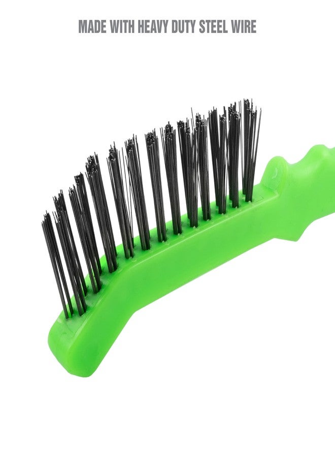 OEMTOOLS OEM TOOLS 25435 Green Brush | Clean Calipers, Shims, and Brake Hardware During Maintenance | Steel Wire Brush & Ergonomic Handle | Slim Design | Fits Anywhere - Image 2