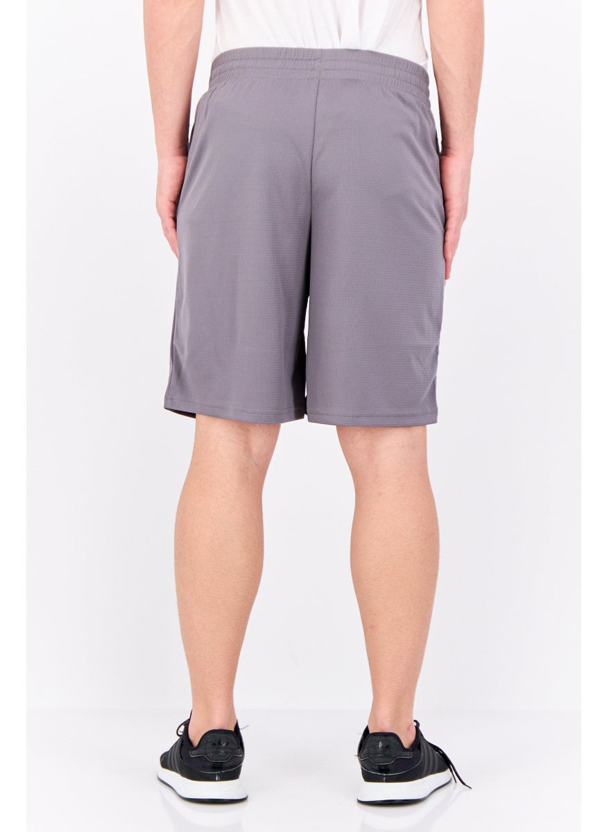 PUMA Men Sportswear Fit 10 Inseam Brand Logo Outdoor Short, Grey  - Image 3