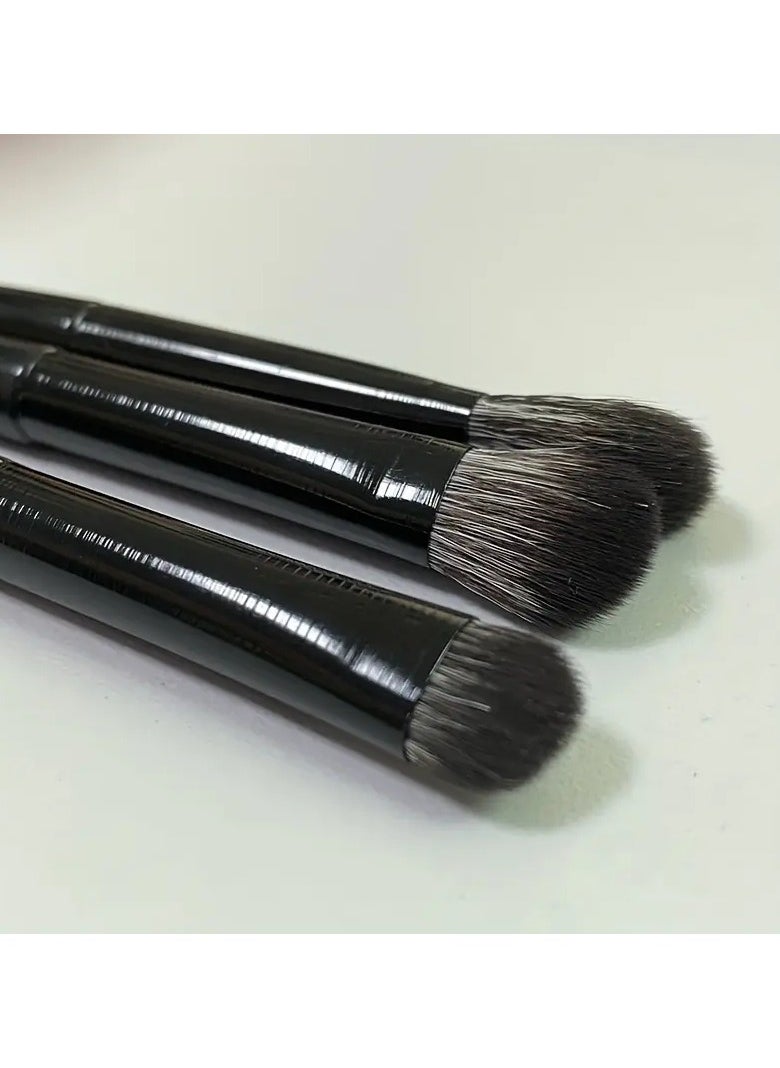 ORiTi - 8Pcs Eyeshadow Brush Set for Blending Smudging Winged Liner Crease Highlighting Small Detailing and More for Delicate Eye Makeup - Image 1