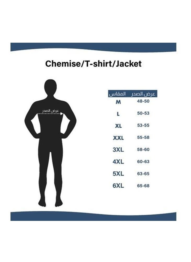 clever - Men's Gabardine Jacket -With Collar With Fur - Green - Image 1