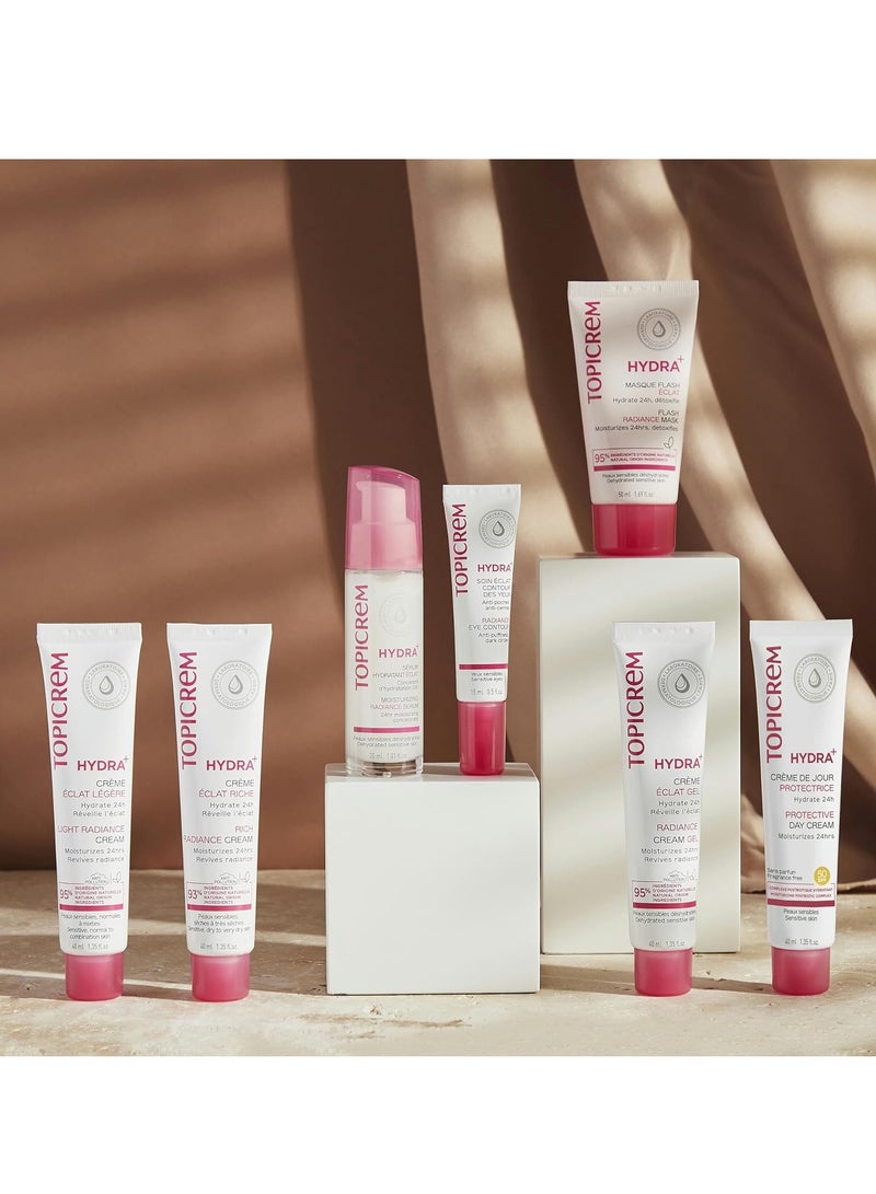 توبي كريم كريم توبيكريم هيدرا+ المرطب والمشرق الخفيف 40 مل - Image 3