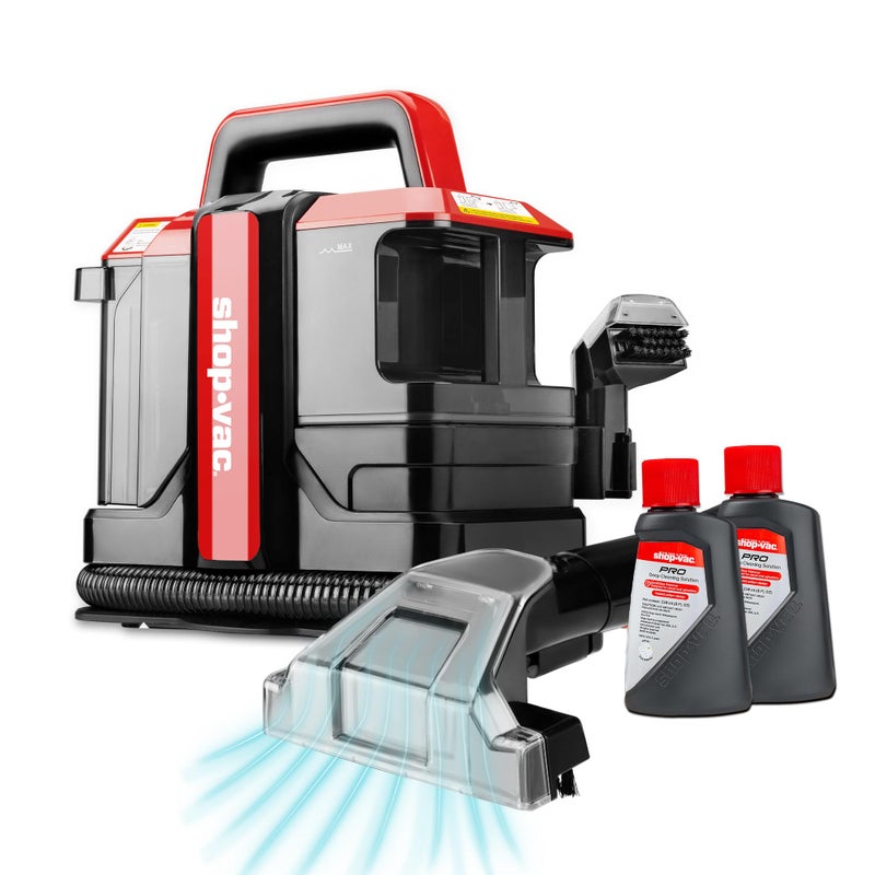SHOPVAC Shop-Vac Portable Carpet and Upholstery Cleaner Machine, Powerful Spot Cleaner for Pet Stains, Sofa, Rug, Mattress, Curtain and Car Seats, Lightweight with Two Cleaner Solutions - Image 1