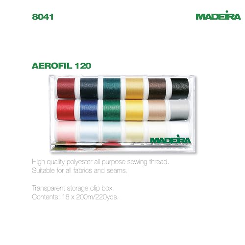 Madeira 20928041 Aerofil 18 Spool Gift Thread Box, Assorted - Image 2
