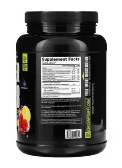 NutraBio Super Carb Raspberry Lemonade 1.8 lb 834 g  - Image 2