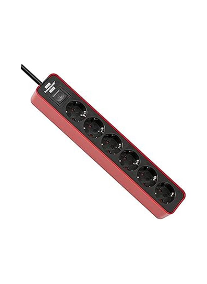 Generic Ecolor 6way Multi Socket 