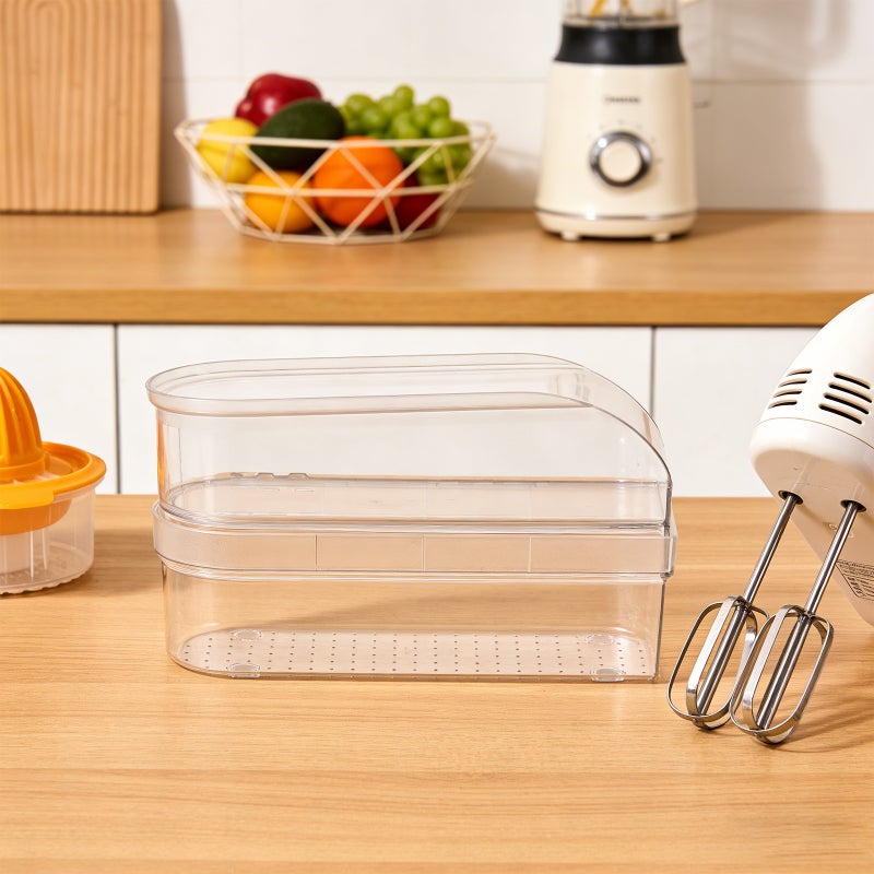 Mini Transparent Storage Box for Hand Mixer Attachments, Portable Organizer Case with Lid for Home Kitchen and Travel Use - Image 5