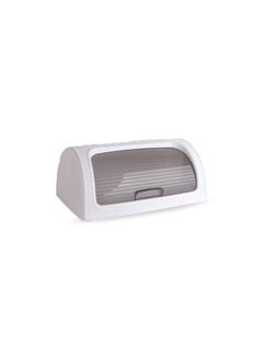 dunya Dunya Bread Box ,BPA Free, With Moving (42*27.4*18cm) Acrylic Lid -Turkey Made White  - Image 1