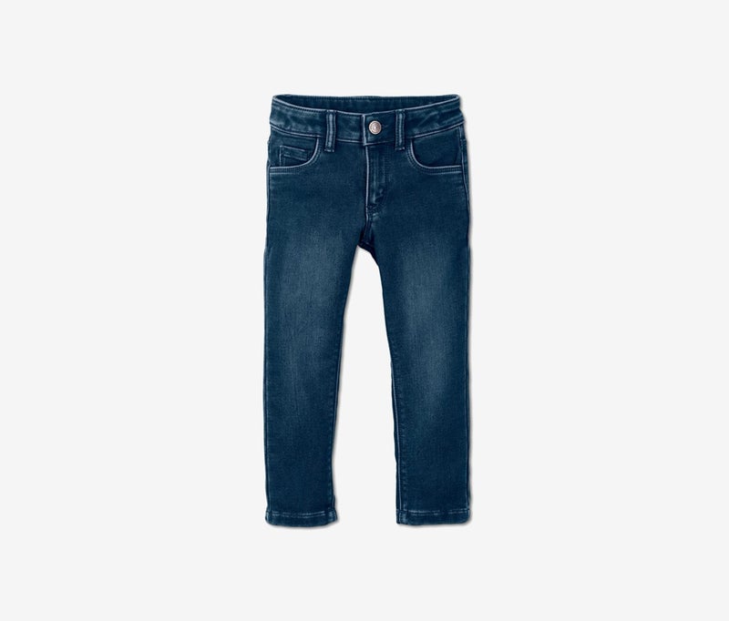 Tchibo Toddlers Girl Stretch Jeans, Blue  - Image 3
