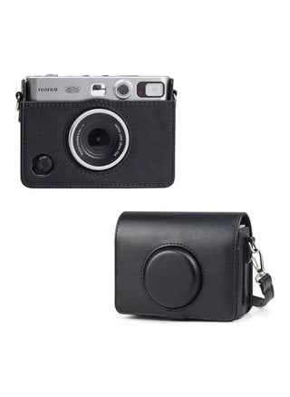 Case for Fujifilm Instax Mini Evo ,Camera Case Compatible for Fuji Mini EVO Camera with Adjustable Shoulder Strap in Black Lychee Texture Horizontal Style - pzsku/ZD16424C91C79C966553AZ/45/_/1721889145/0e0872ef-b2bc-4a2e-9fa1-e5962a25df34