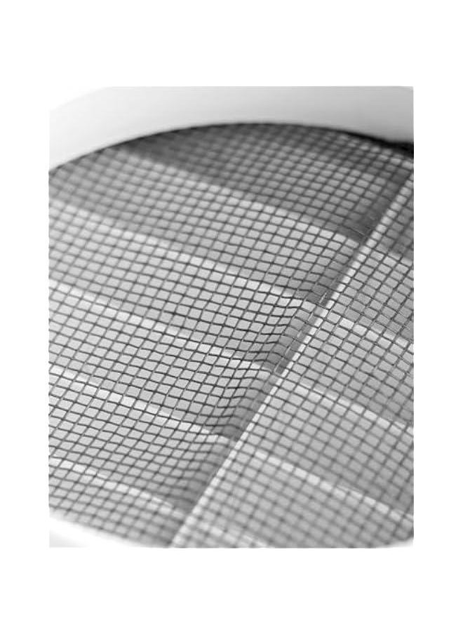 Arabest 4 White Louvered Vent Cover Set for Outdoor Dryer Exhaust, 8 Pack Covers Prevent Birds Nesting, Including Easy Installation Screws  - Image 5