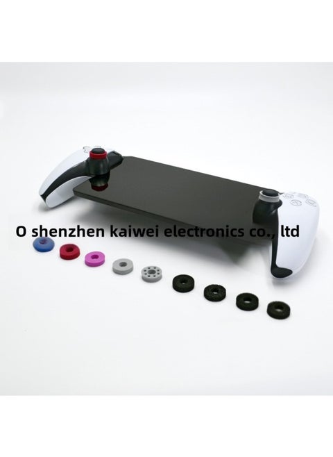 PS Portal Handheld PS4/5 PRO XBOX Series Switch And Other Handle Joystick Buffer Positioning Ring-Product Color:Black Soft