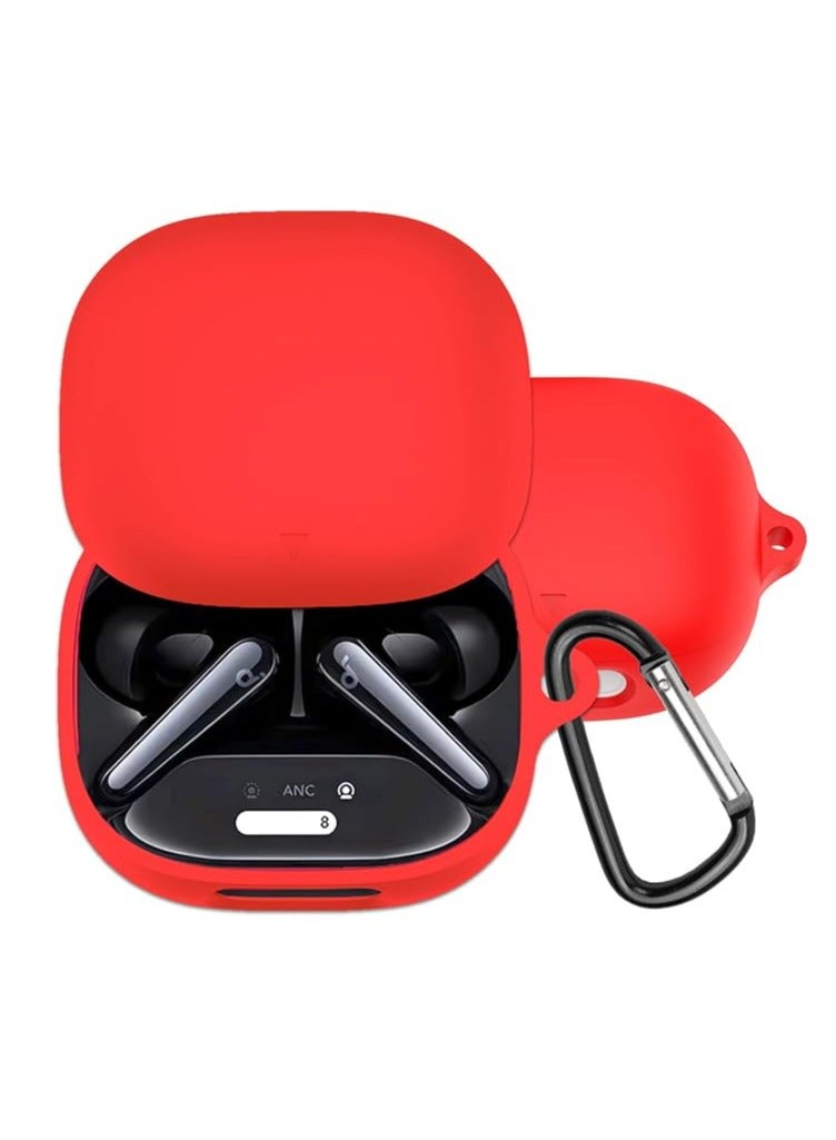 Anker Liberty 4 Pro Silicone Case - Dark red - Image 2