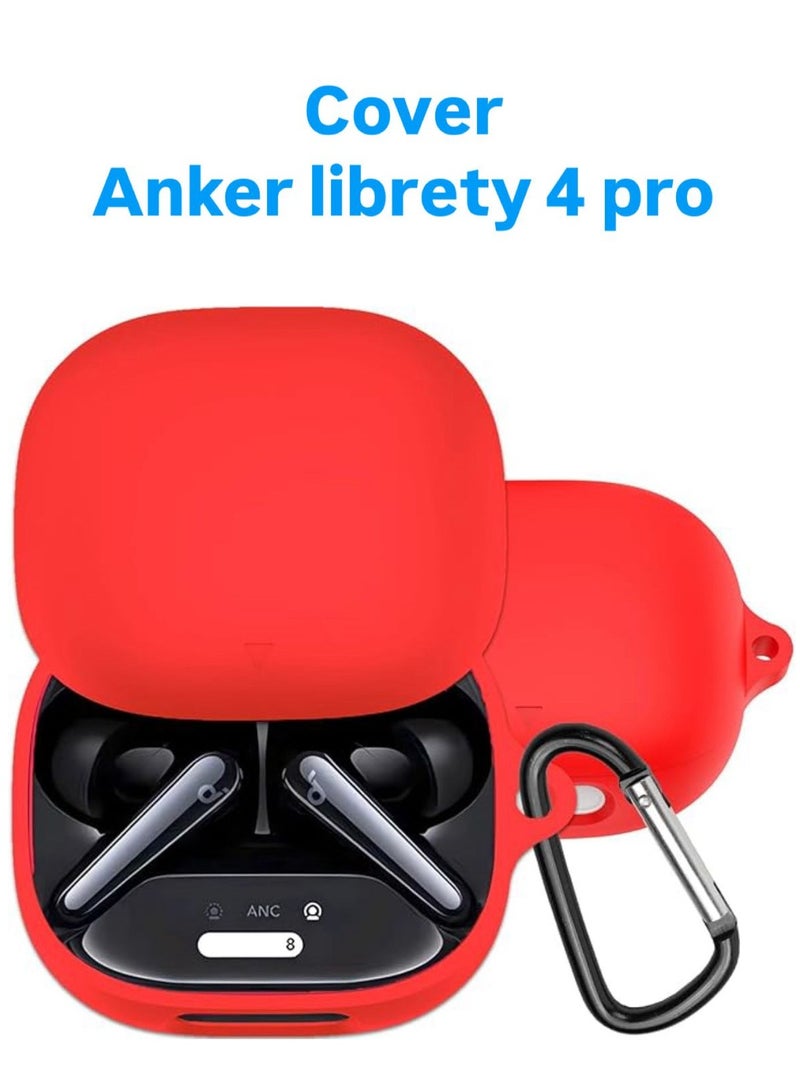 Anker Liberty 4 Pro Silicone Case - Dark red - Image 1