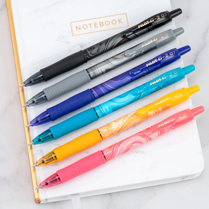 Pilot, G2 Premium Gel Roller Pens, Fine Point 0.7 mm, Assorted Colors, Pack of 8 - Image 4