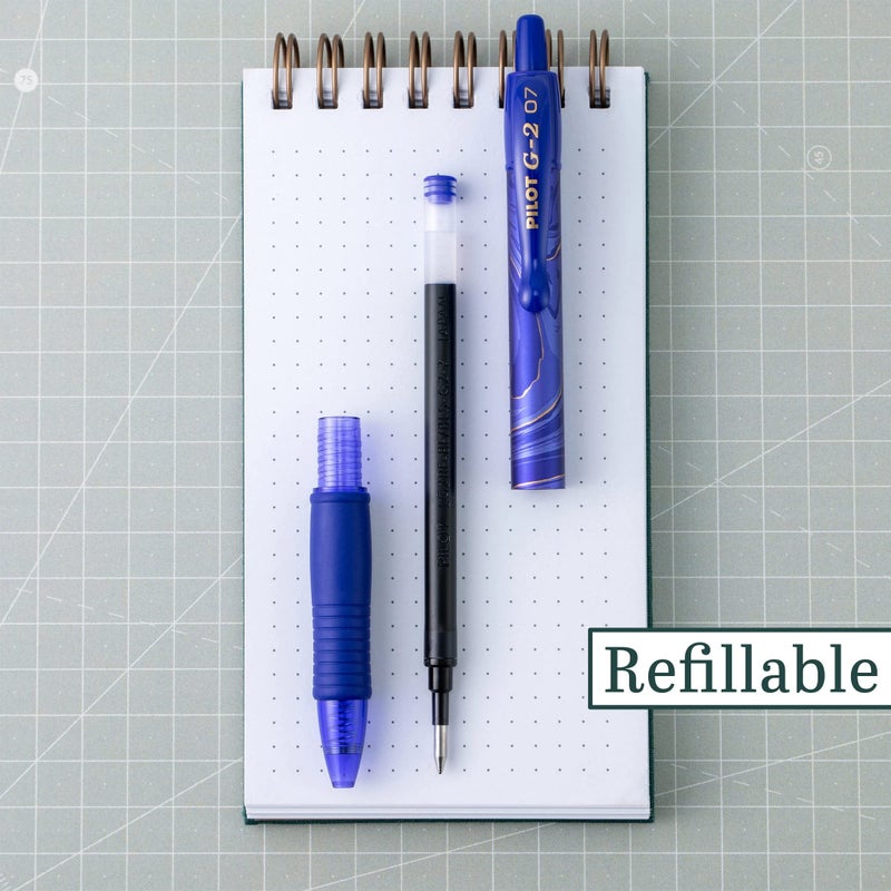 Pilot, G2 Premium Gel Roller Pens, Fine Point 0.7 mm, Assorted Colors, Pack of 8 - Image 5