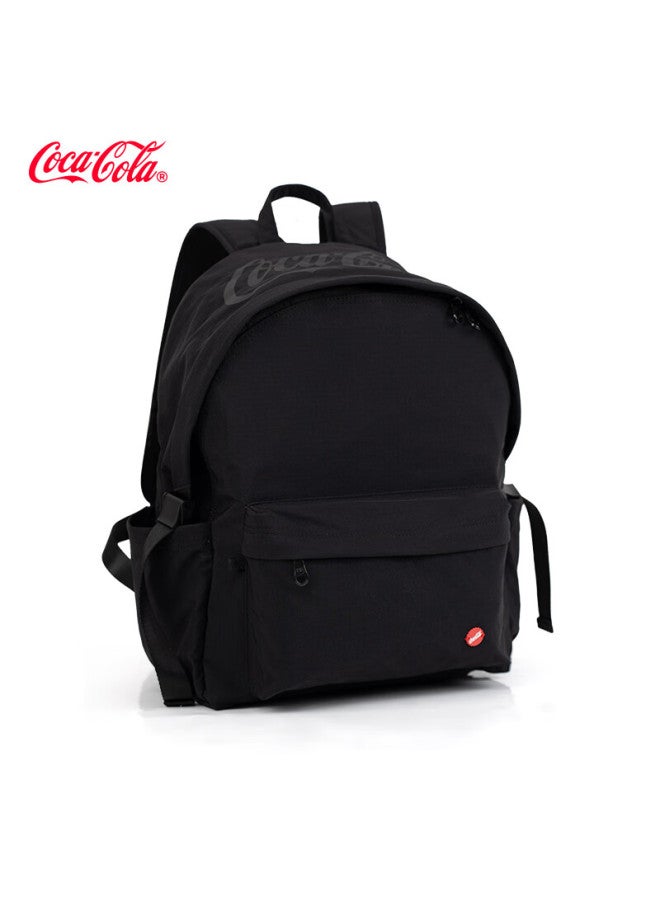 Coca-cola Men's Large Capacity Travel Lightweight Laptop Backpack Student Casual Fashion Simple Women's Shoulder Bag - Image 3
