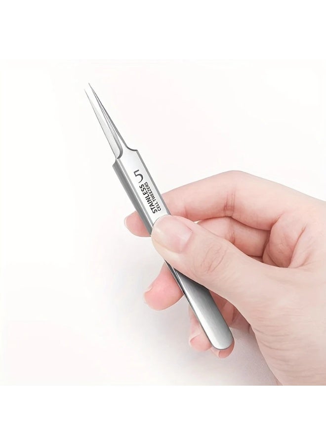 يوكانبي ملقط إزالة الرؤوس السوداء فائق الدقة رقم 5 – أداة دقيقة للعناية بالبشرة وتنظيف المسام - Image 3