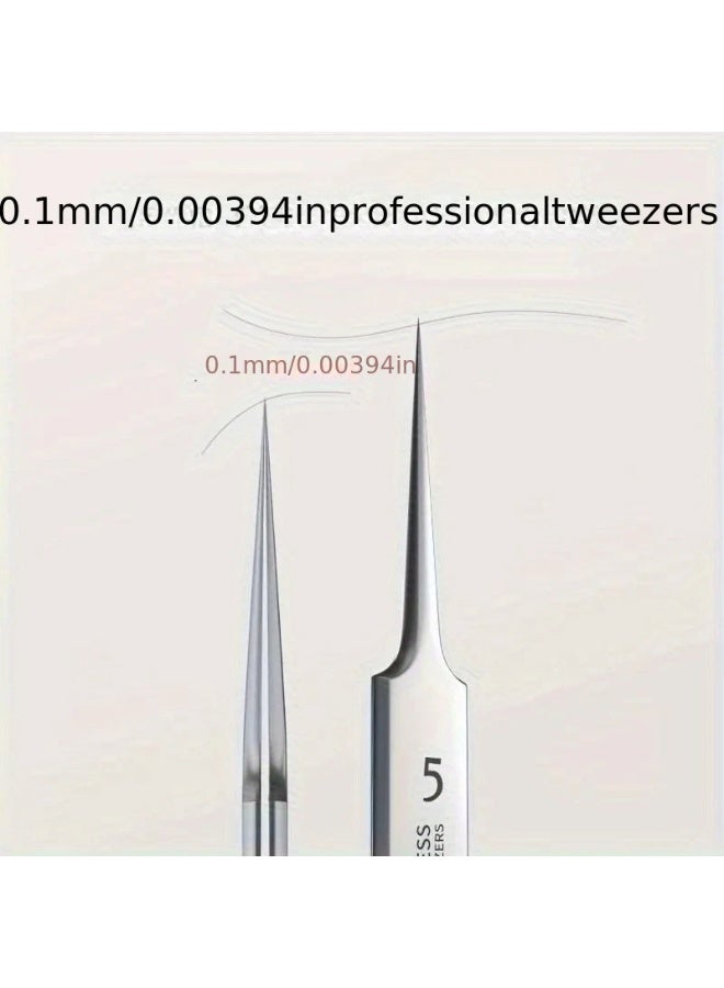 يوكانبي ملقط إزالة الرؤوس السوداء فائق الدقة رقم 5 – أداة دقيقة للعناية بالبشرة وتنظيف المسام - Image 2