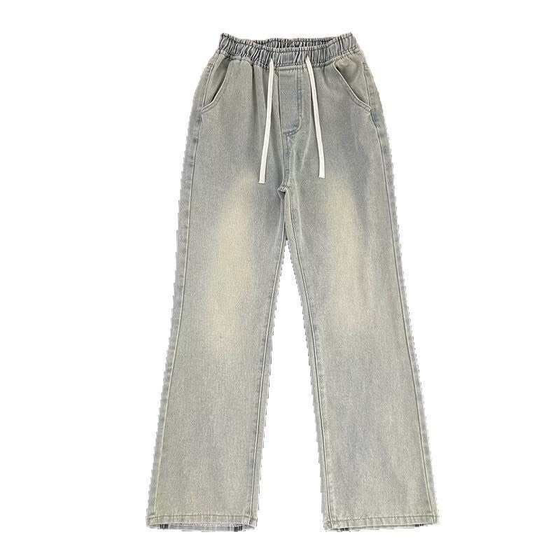 Unisex Classic Denim Jeans Loose Fit Daily Outdoor Wear - Image 5