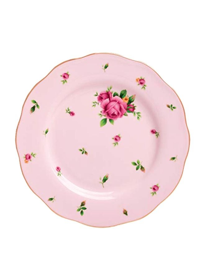 ROYAL ALBERT Roses Vintage Formal Salad Plate - Image 1