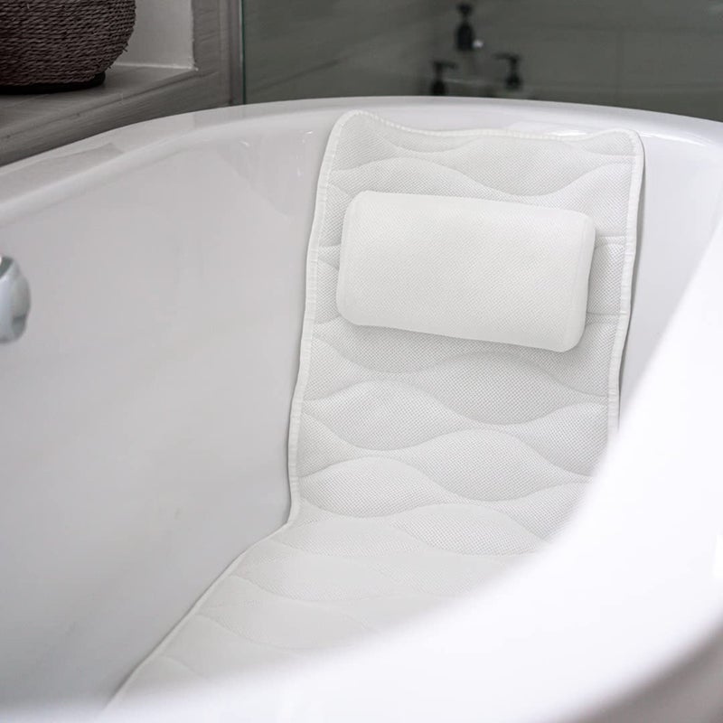 Monsuri Our Full Body Bath Pillow  Ideal Bathtub Accessory for Relaxing Bath Gifts for Women 