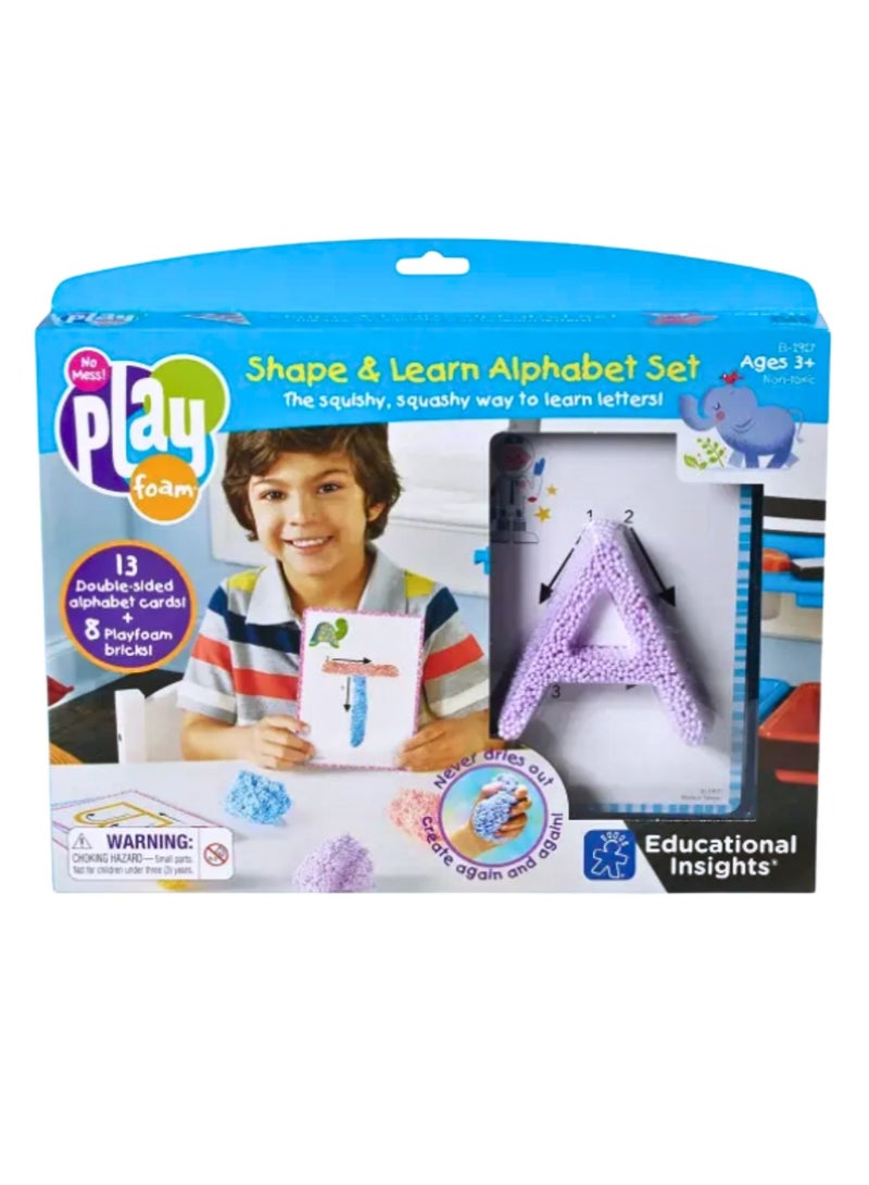 إديوكيشنال إنسايتس العب على شكل رغوة وتعلم مجموعة الأبجدية - Image 1