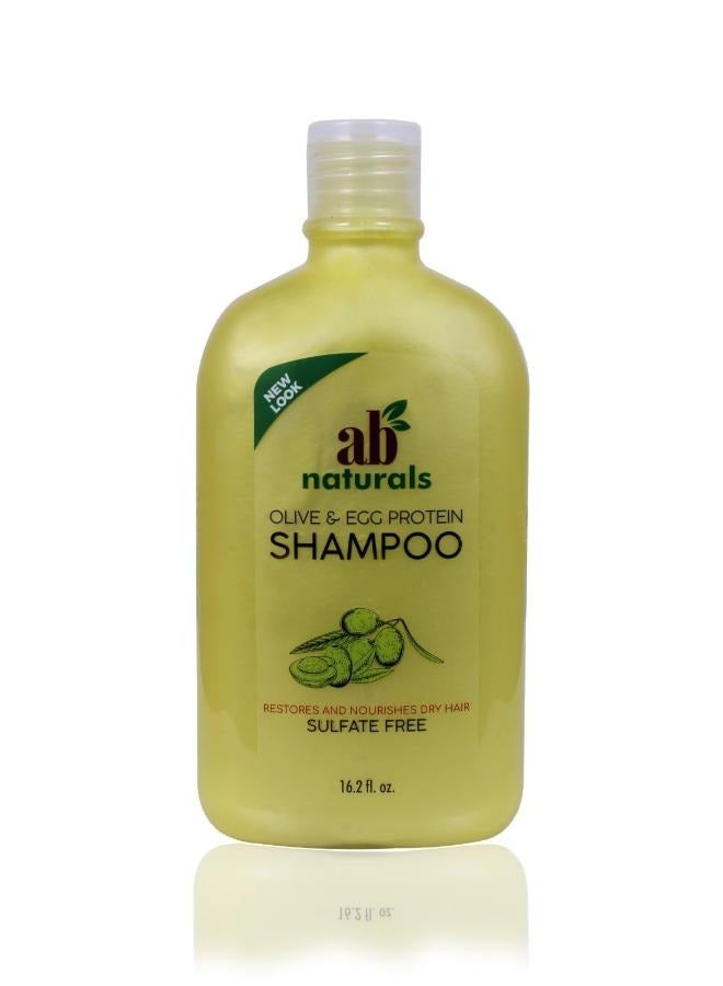 إيه بي ناتشورالز بروتين البيض وزيت الزيتون والسامبو