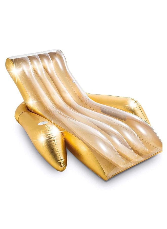 INTEX Glossy Gold Inflatable Chair For Pool 56803Eu